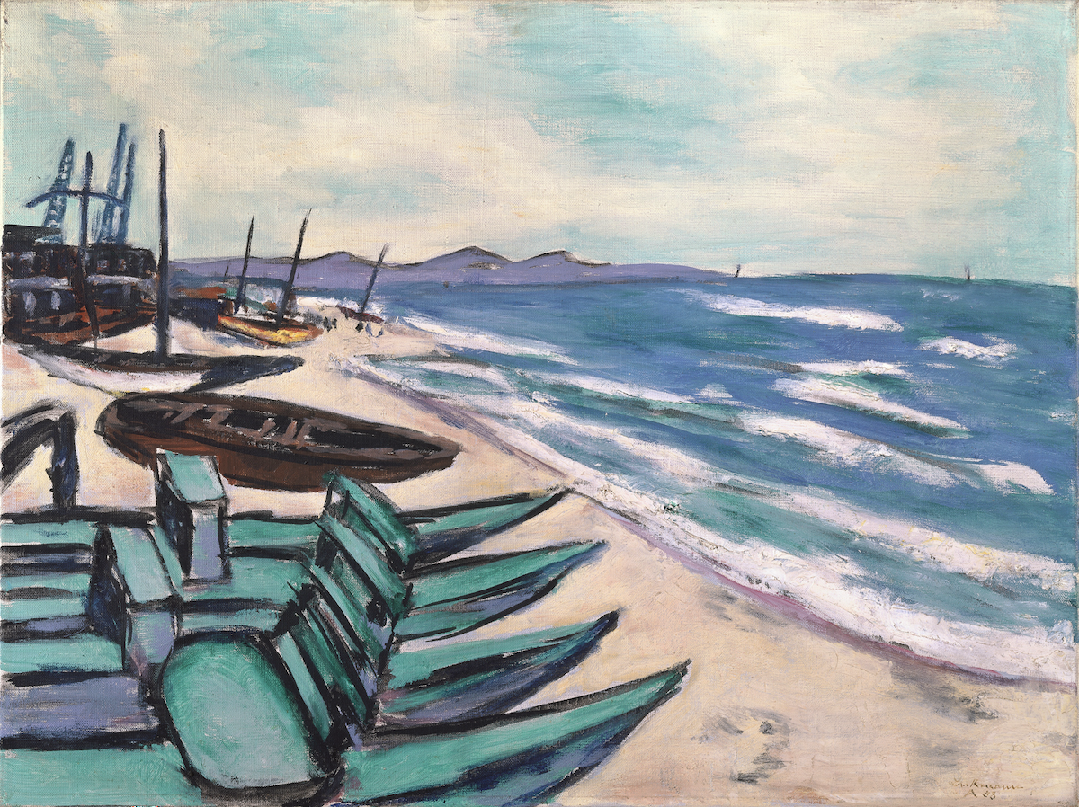 <b>Max Beckmann, Strand mit Booten an der Riviera, 1938, Hilti Art Foundation</b>