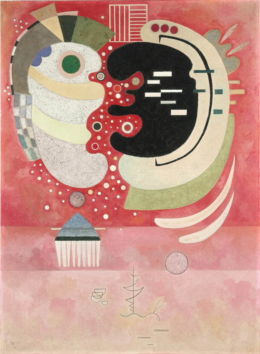<b>Wassily Kandinsky, Entre Deux, 1934, Hilti Art Foundation</b>