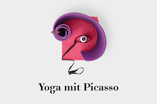 Yoga with Pink Ribbon / Ramona Gordaliza V.-H.